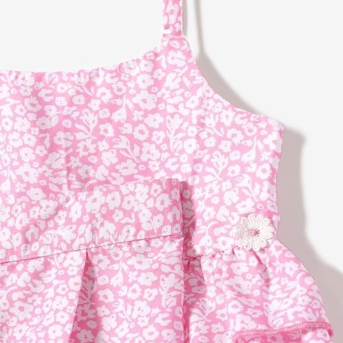 ABOUT SPACE New Born Baby Clothes - (Set of 8) New Born Baby Cotton Frocks with Nappies for Baby Girls - Multicolor Sleeveless Printed Jhabla Baby Wear, Infant Clothing Combo